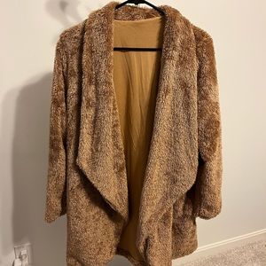 Teddy Wrap Sweater